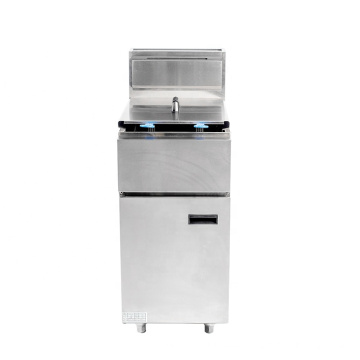 28L Stainless Steel Commercial Fast Food Restaurant Using High Efficiency Heavy Duty Industrial Deep Gas Cooker Fryer